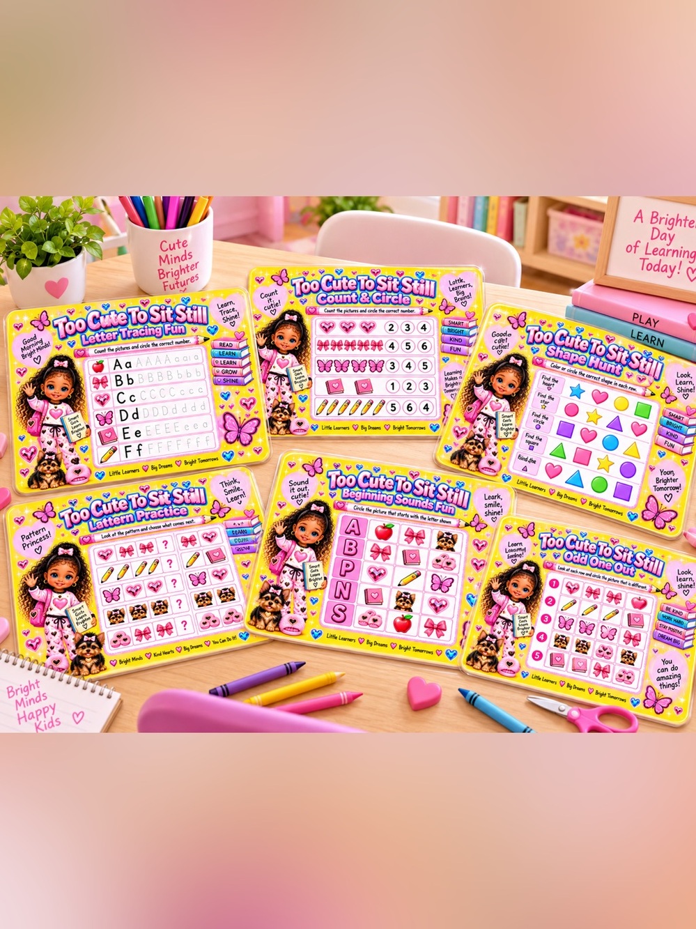 Too Cute To Sit Still Activity Mat